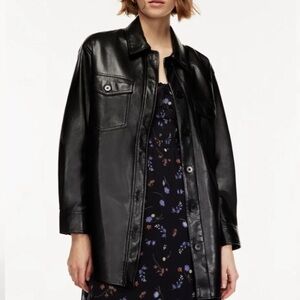 Women's Black Leather Jacket